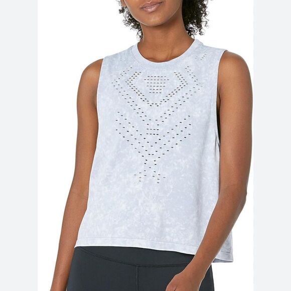 Sage Collective Grey Cutout Athletic Tank Top Women’s Medium - Picture 1 of 3